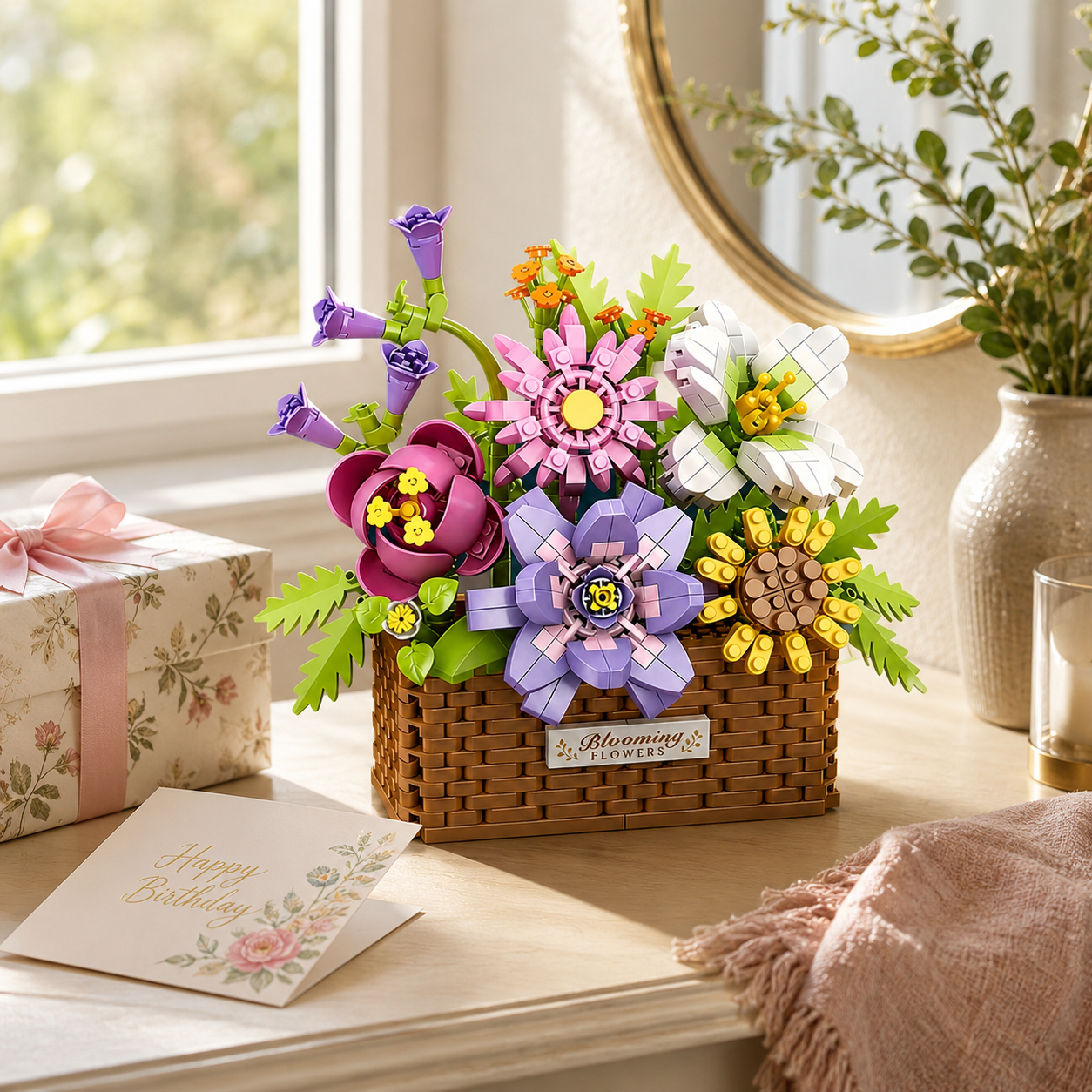 DIY Blooming Lego Flower Pot Décor – Creative Buildable Flower Arrangement