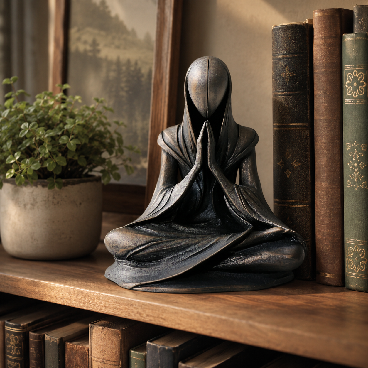 Zen Meditation Figurine