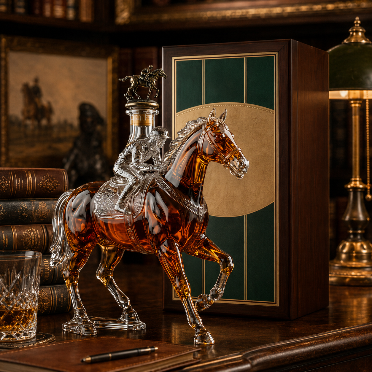 🐎 Vintage Horse Decanter