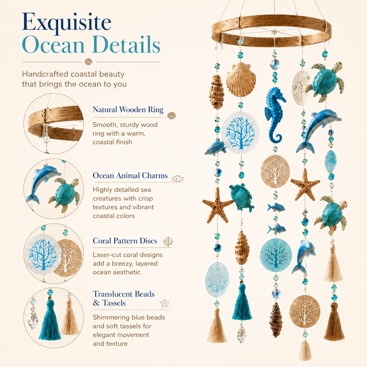 🌊✨ Create your own peaceful ocean corner and let your home shine with coastal charm!