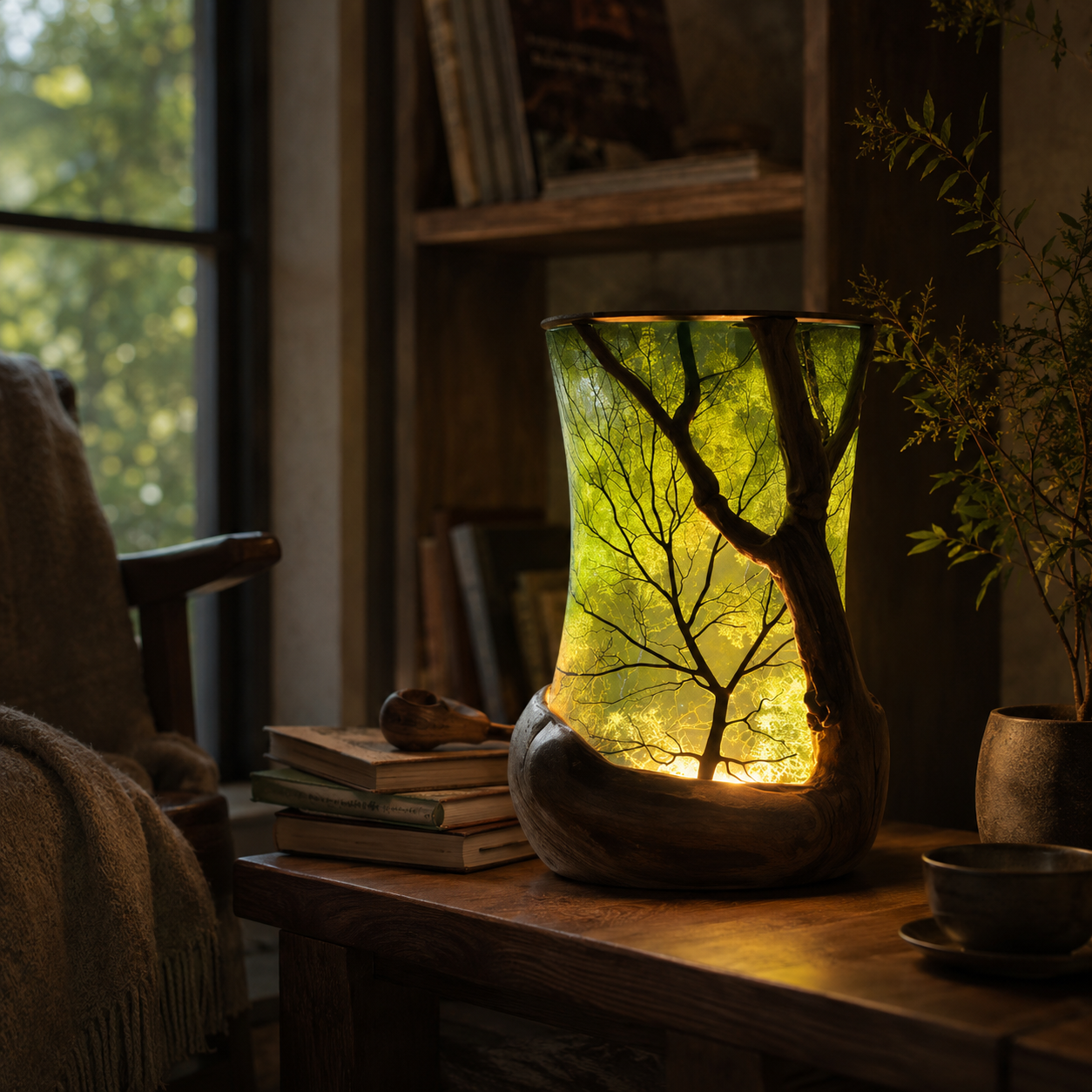 🌲 Cozy Forest Night Light