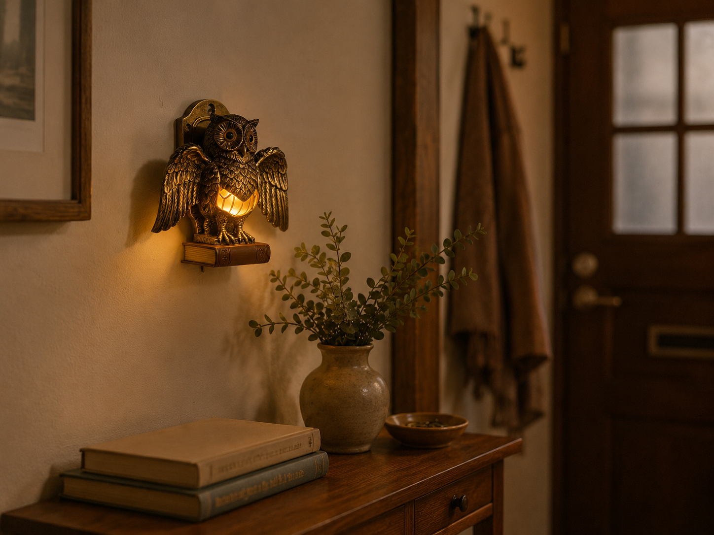 🦉 Owl Wall Night Light