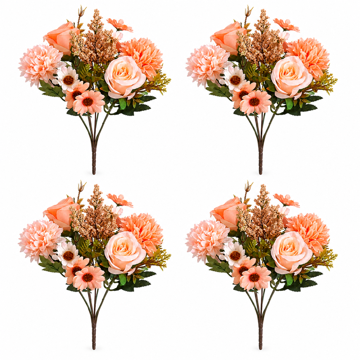 🌼 Realistic Faux Flower Arrangement