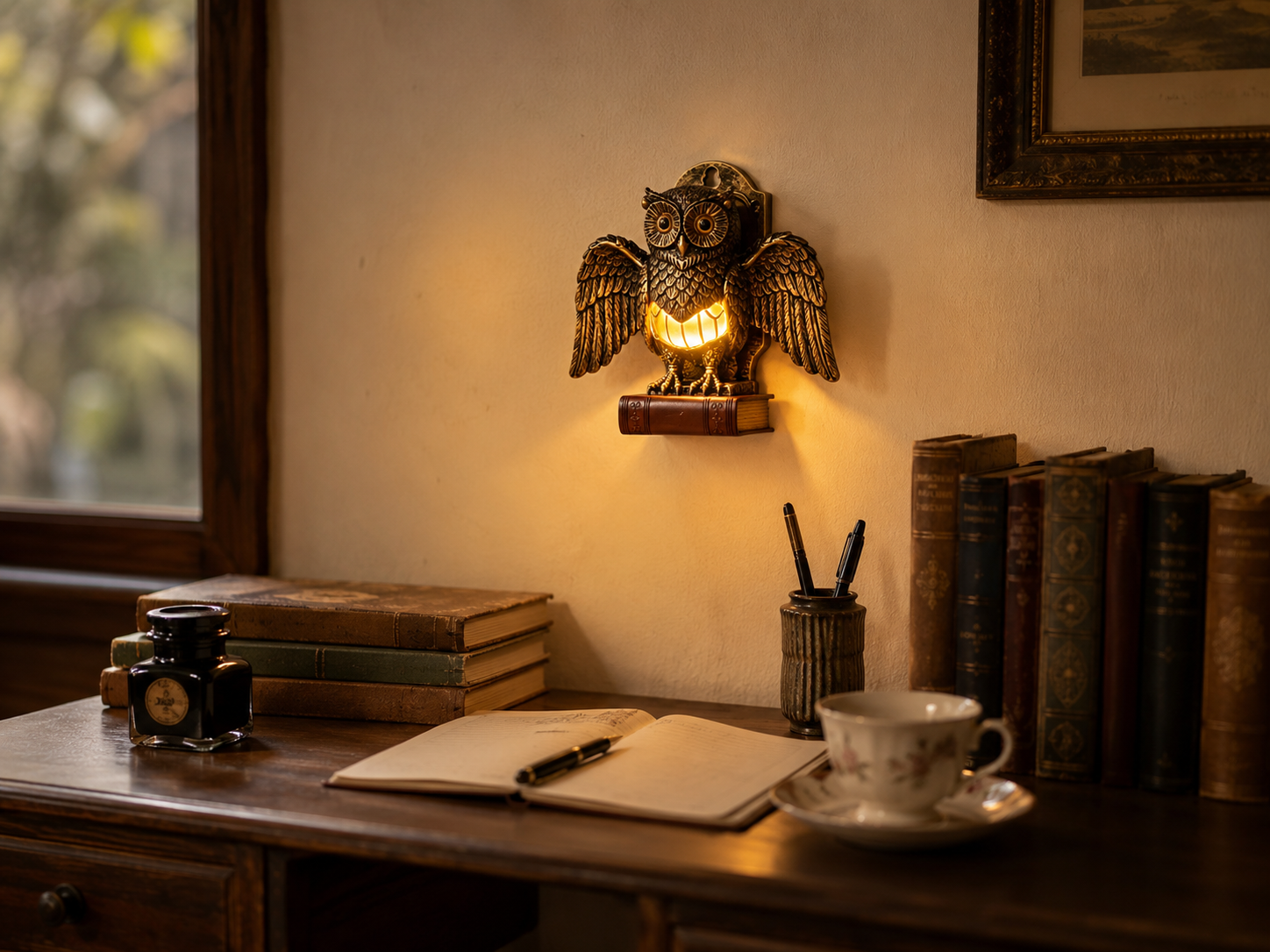 🦉 Owl Wall Night Light