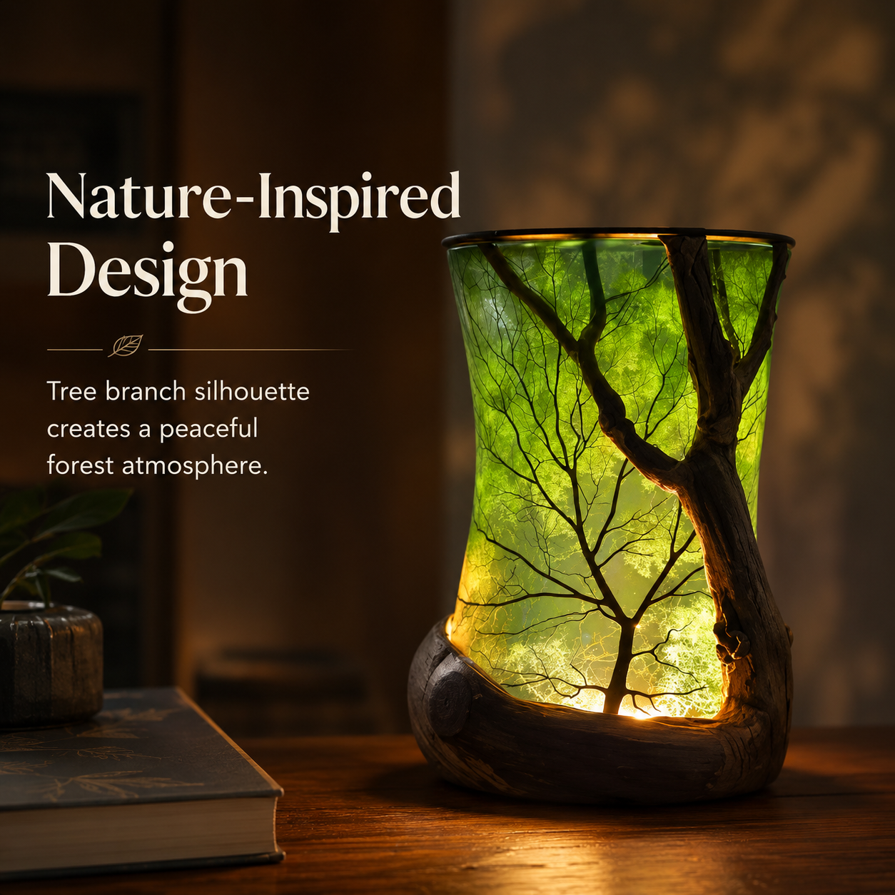 🌲 Cozy Forest Night Light