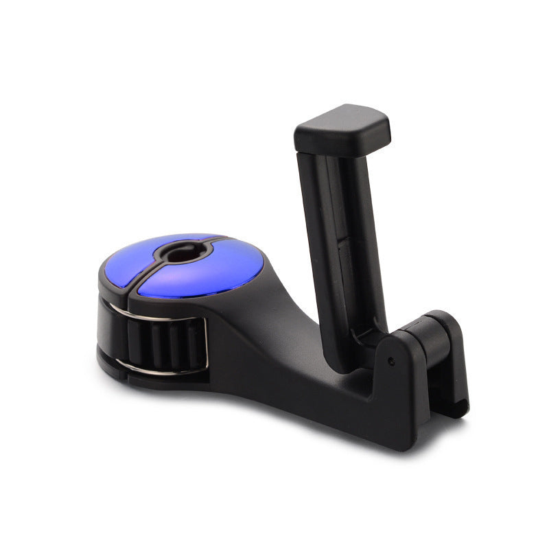 2-in-1 Car Headrest Hook with Phone Holder