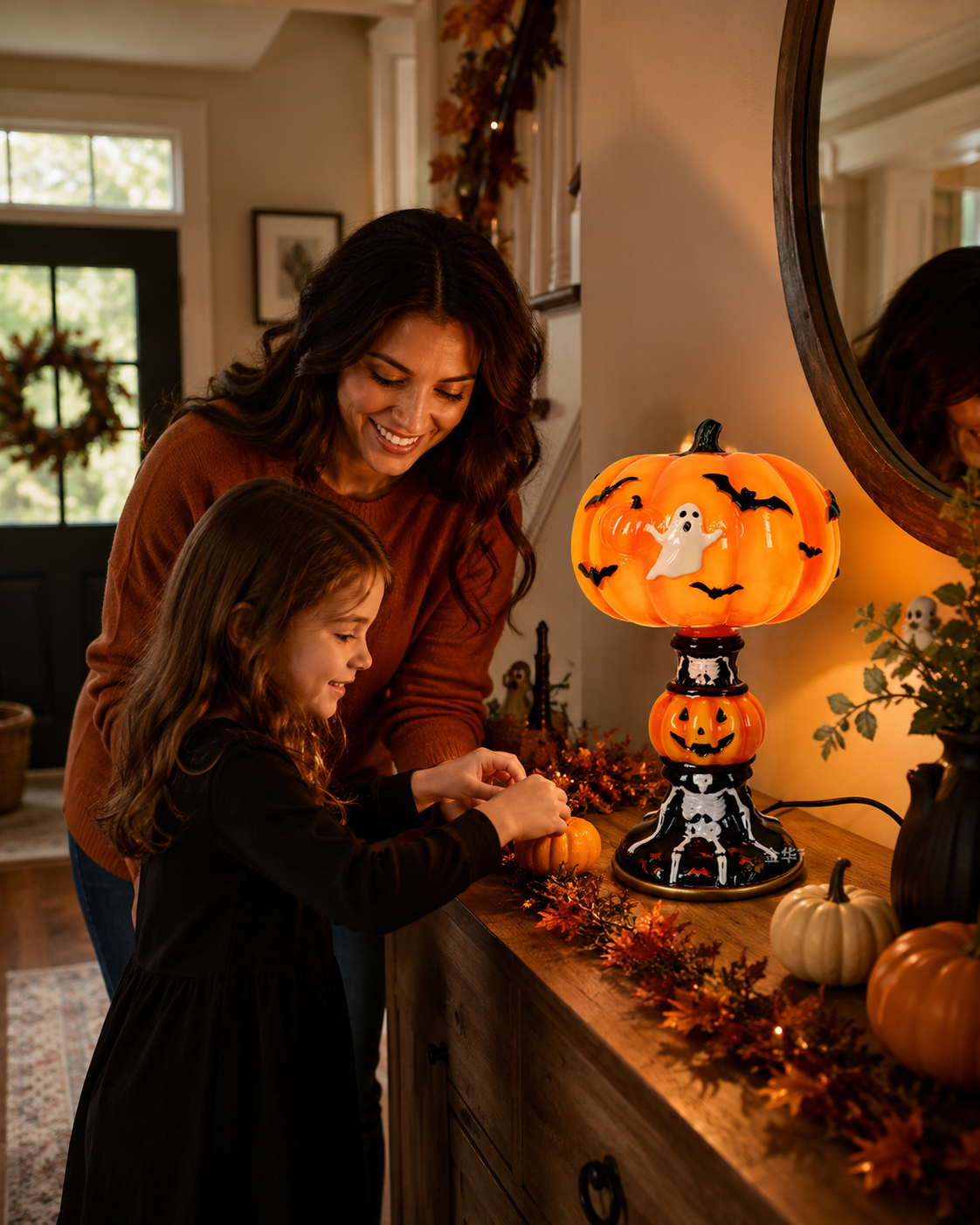 Light Up Halloween with a Cute Pumpkin Ghost Glow 🎃👻