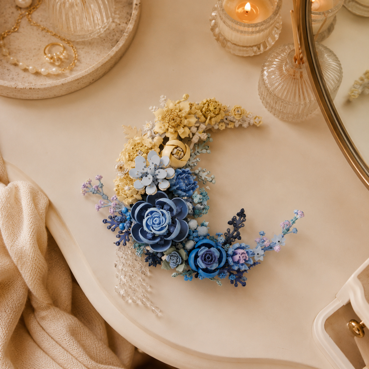 🌙 Moon Flower Building Set