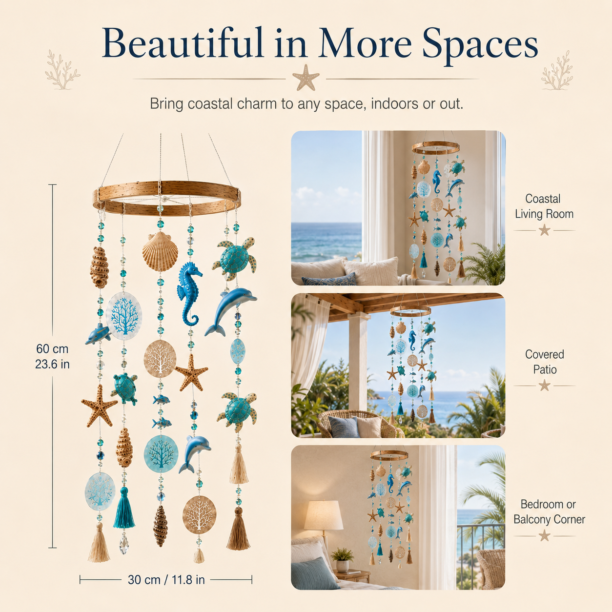 🌊✨ Create your own peaceful ocean corner and let your home shine with coastal charm!