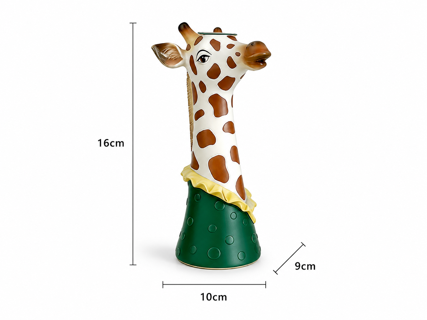 Cute Giraffe & Zebra Planter Vase