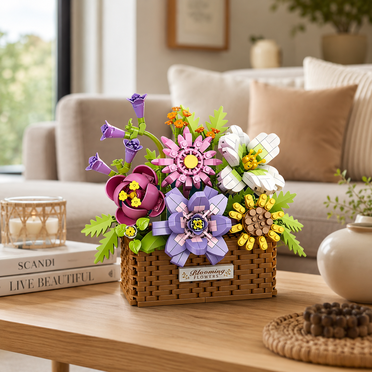 DIY Blooming Lego Flower Pot Décor – Creative Buildable Flower Arrangement