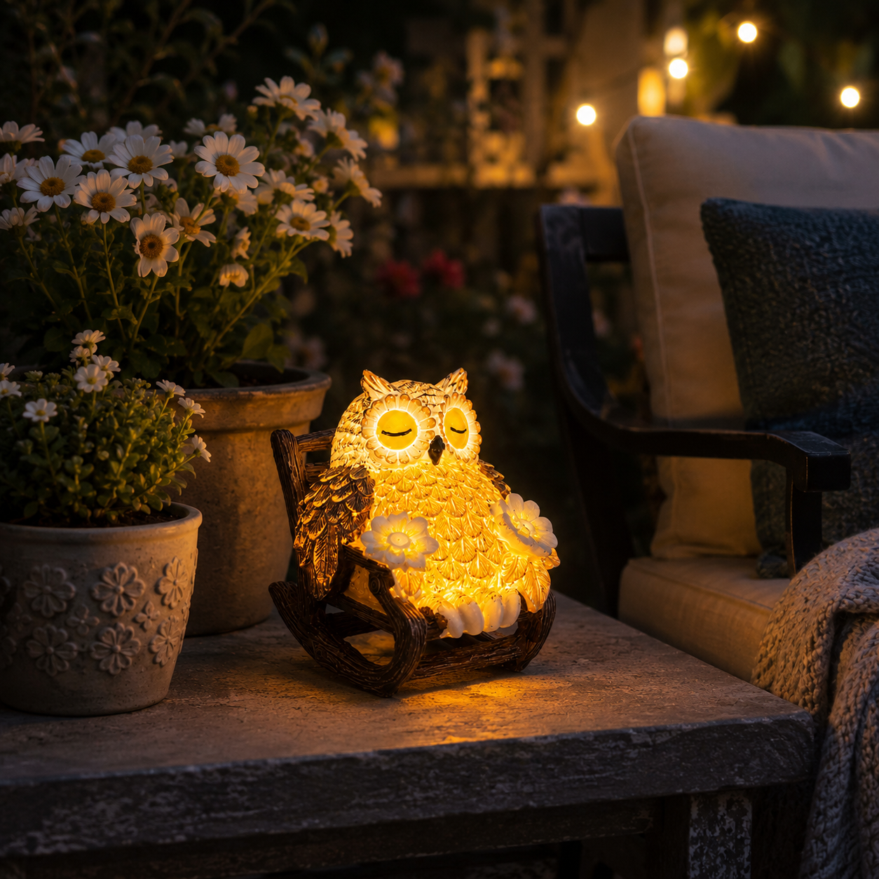 Warm Owl Glow 🦉