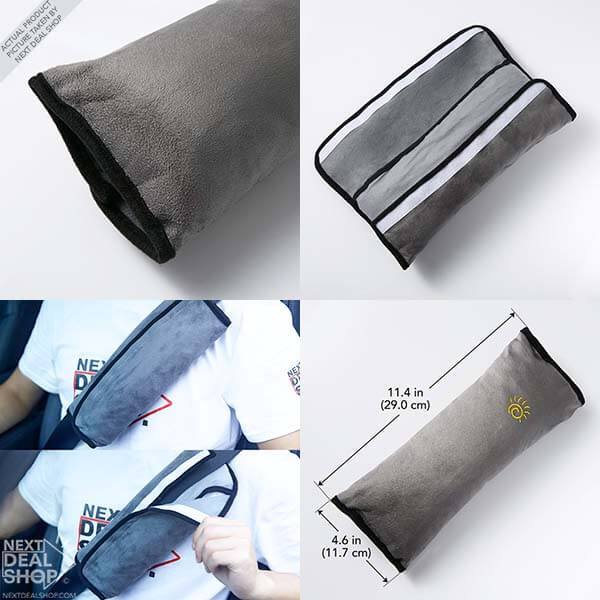 Head Rest Seat Belt Pillow