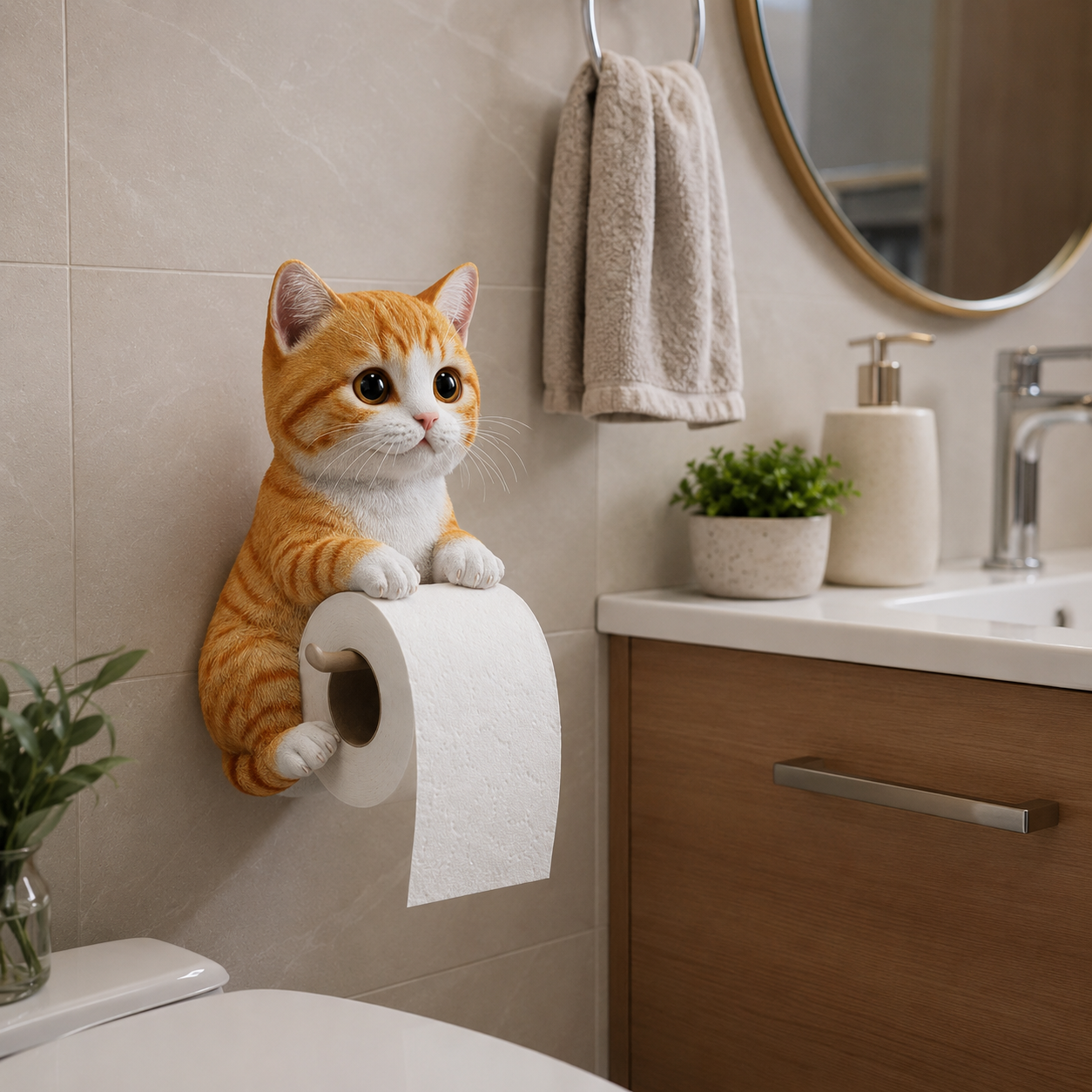 🐱 Make Your Bathroom Cuter