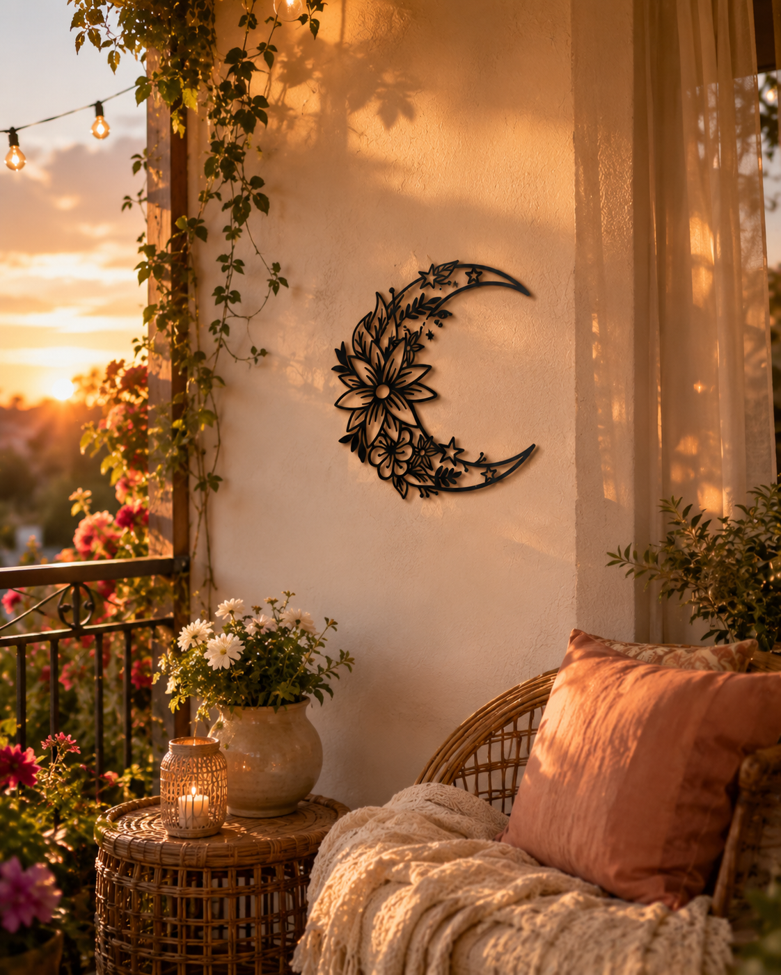 🐈 Moon Cat Wall Decor