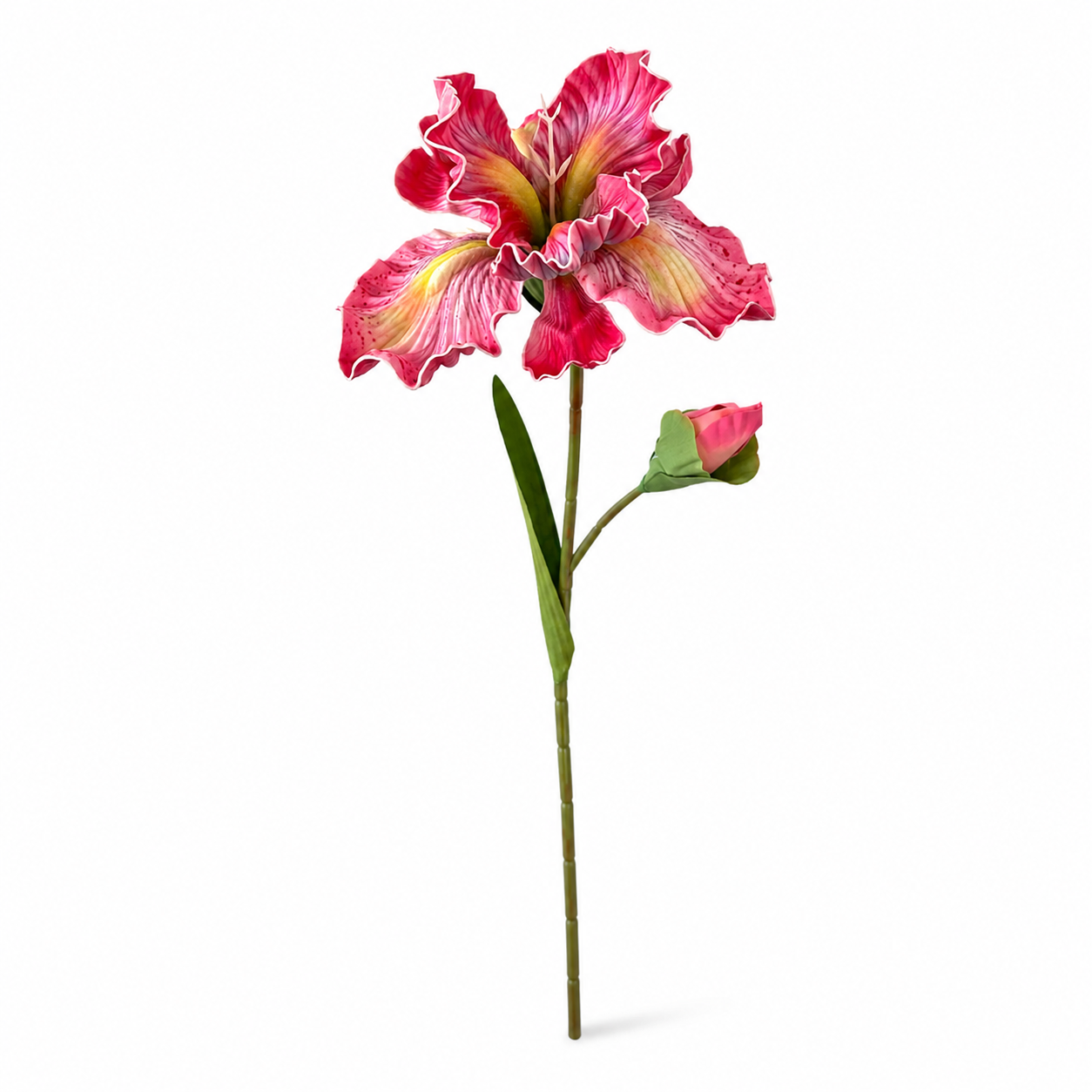 Artificial Iris Flowers｜Realistic Faux Iris Flower Stems for Home Decor