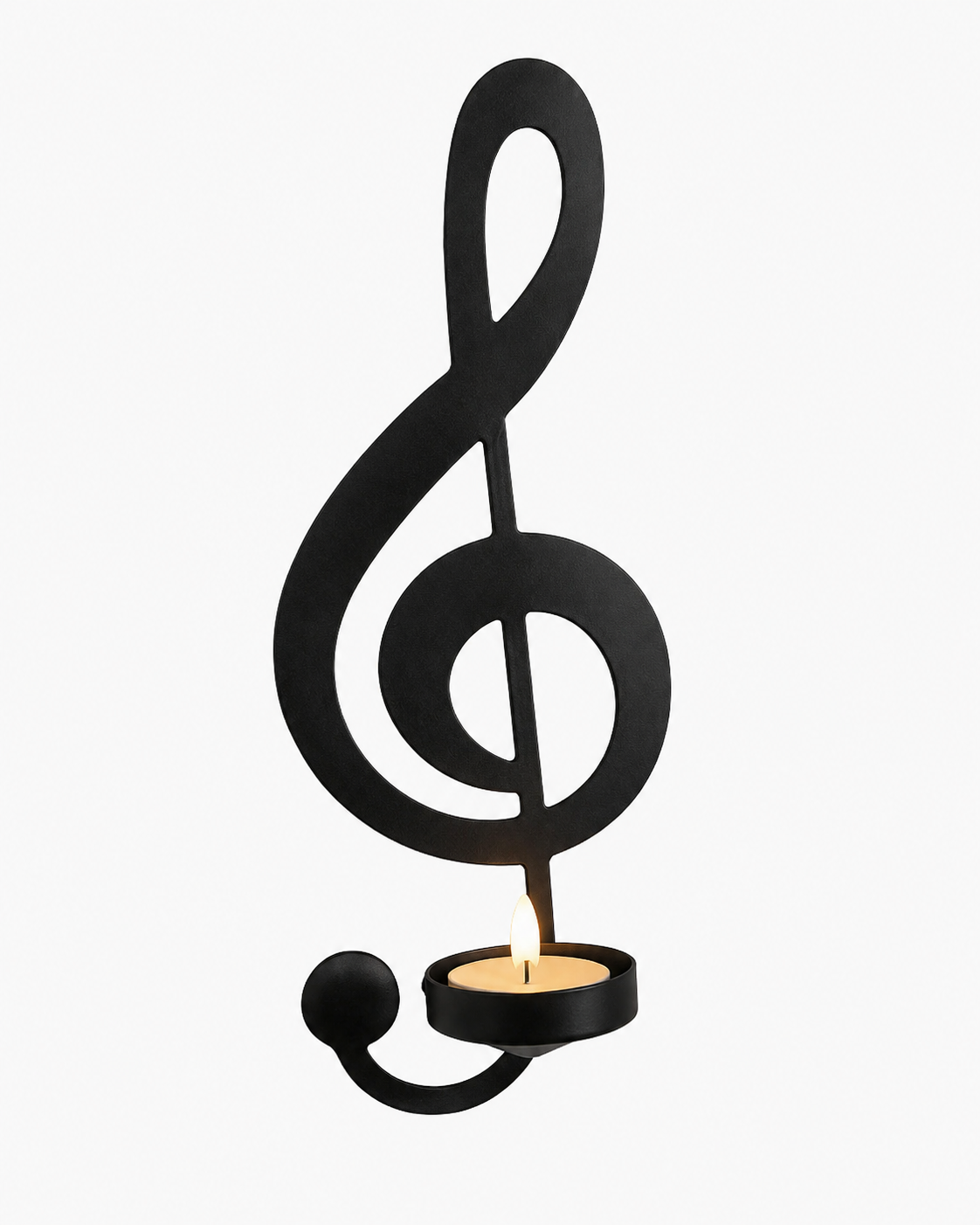 Music Note Candle Wall Decor 🎵🕯️