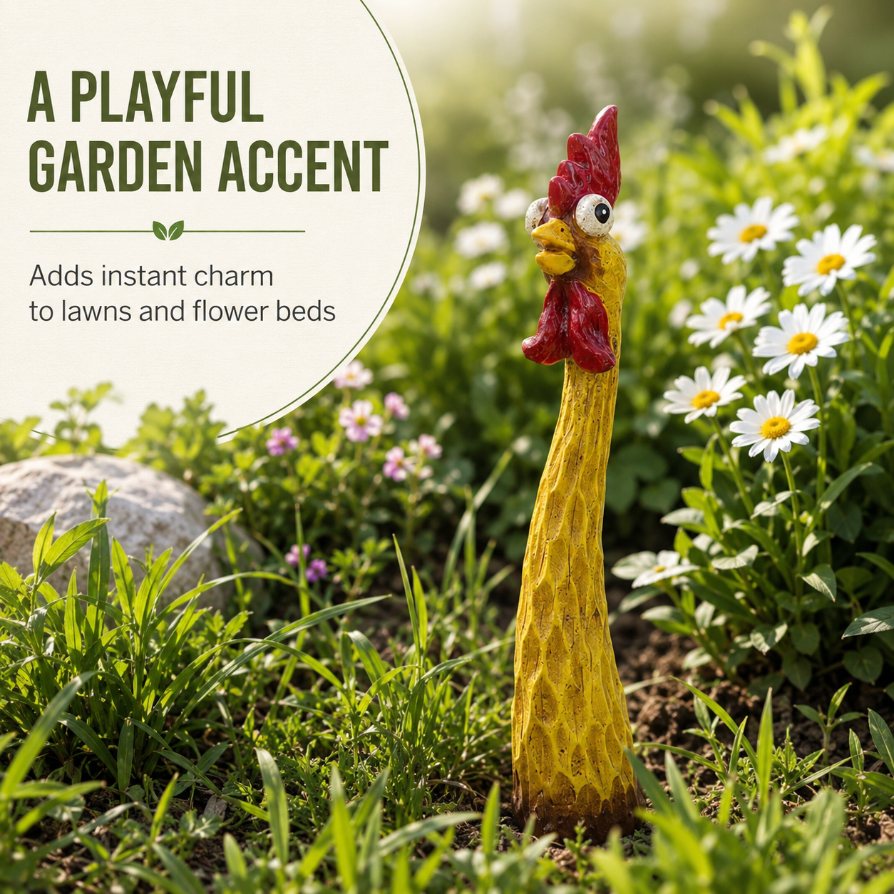 Funny Resin Chicken & Duck Garden Decor Adds Playful Charm to Your Yard 🐔🦆🌿
