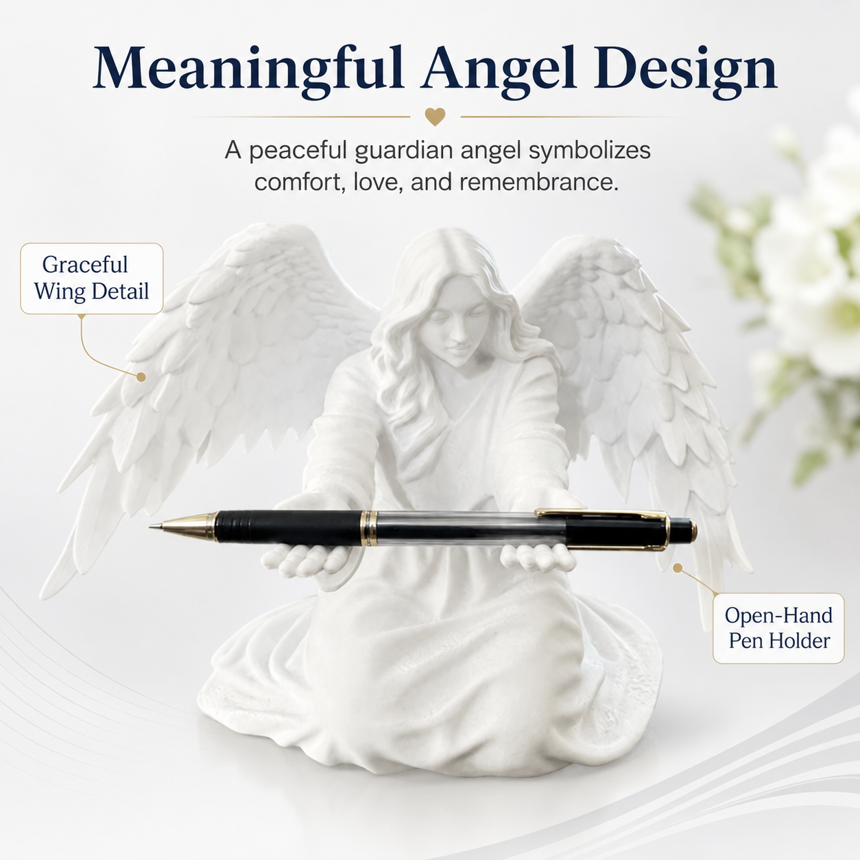 Guardian Angel Desk Decor 🤍