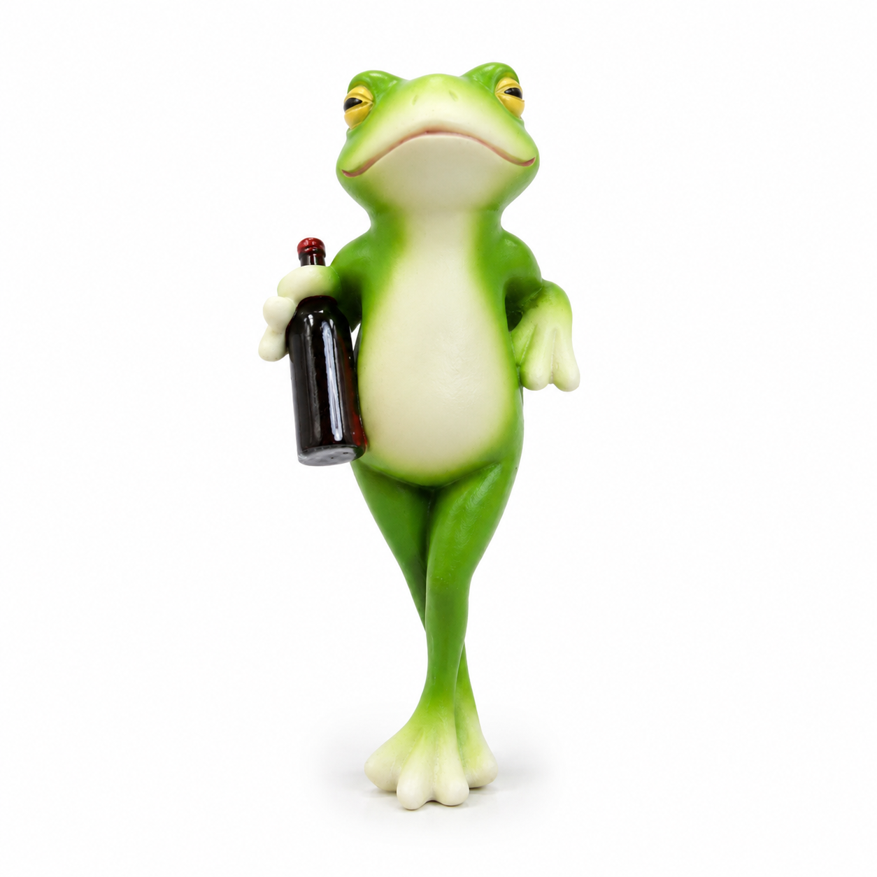 Hanging Frog Planter Ornament – Resin Garden Animal Figurine for Flower Pots and Fish Tanks
