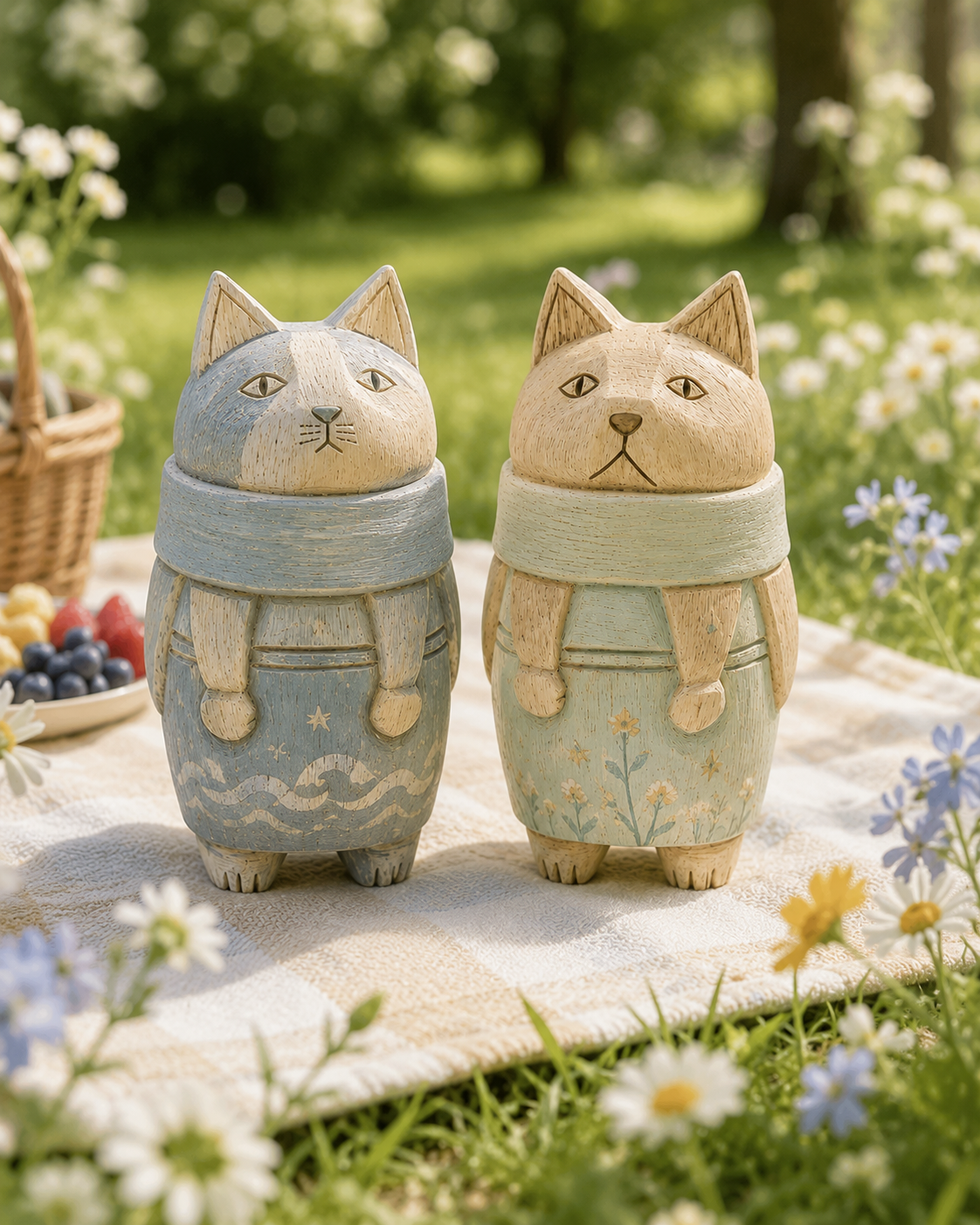 DIY Paintable Cat Figurine 🎨🐱