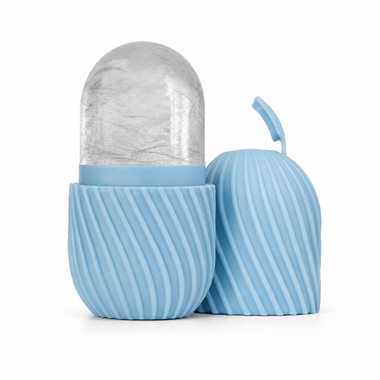 Facial Ice Cube Massager – Portable Silicone Ice Mold for Pores & Skin Care