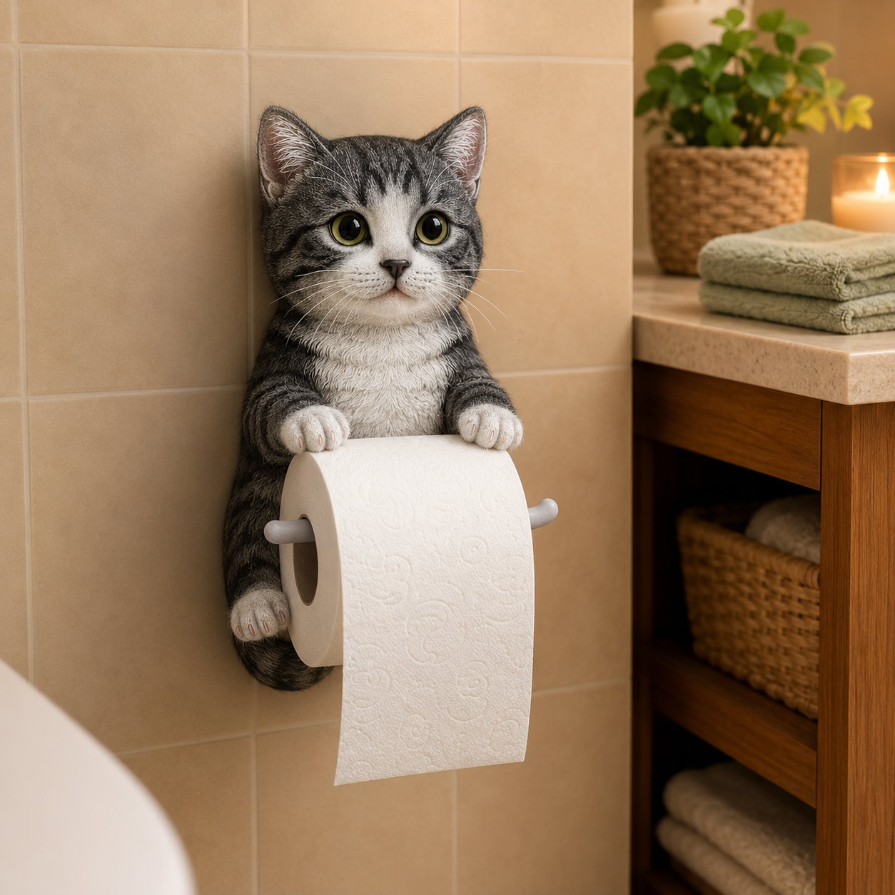 🐱 Make Your Bathroom Cuter