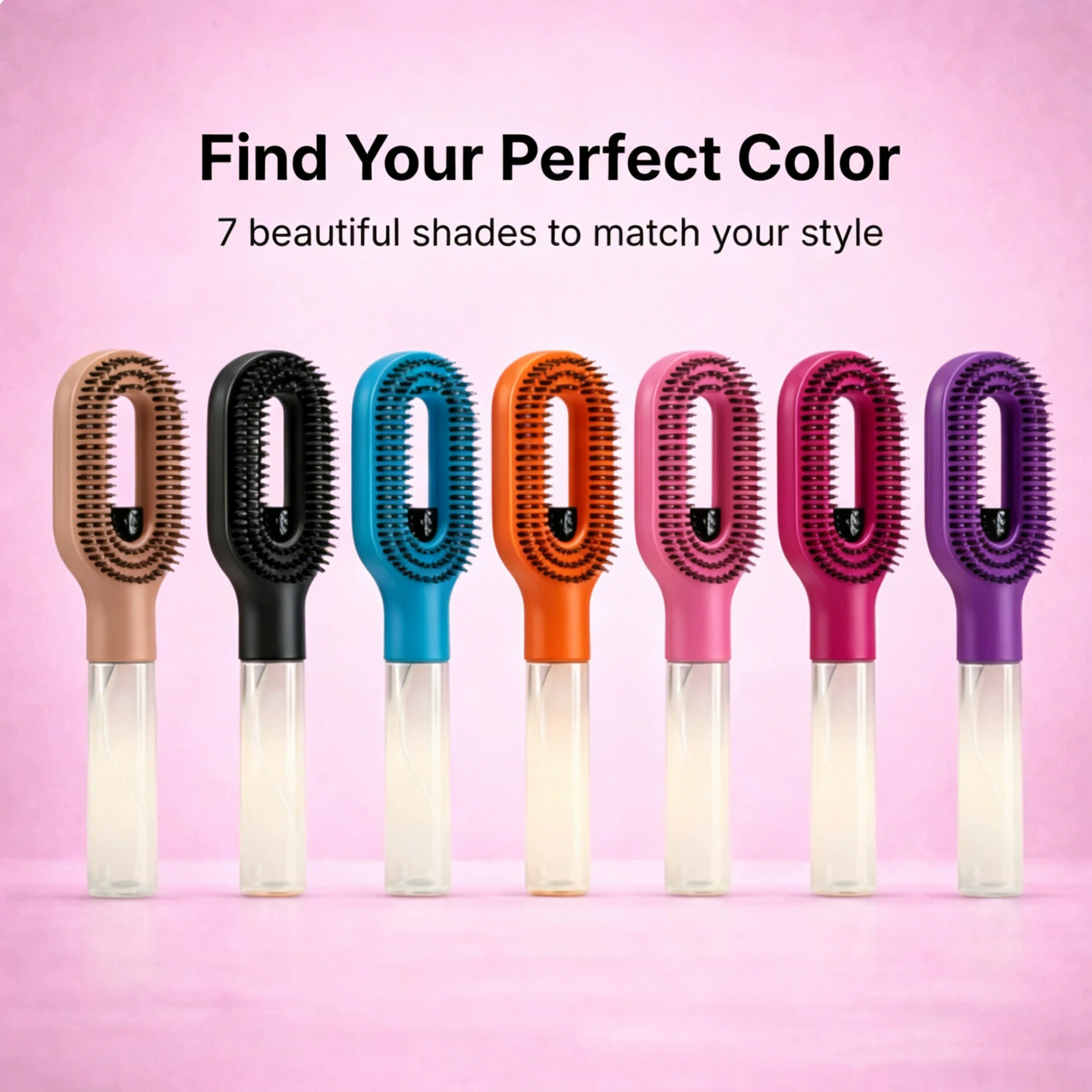 2-in-1 Spray Hair Brush