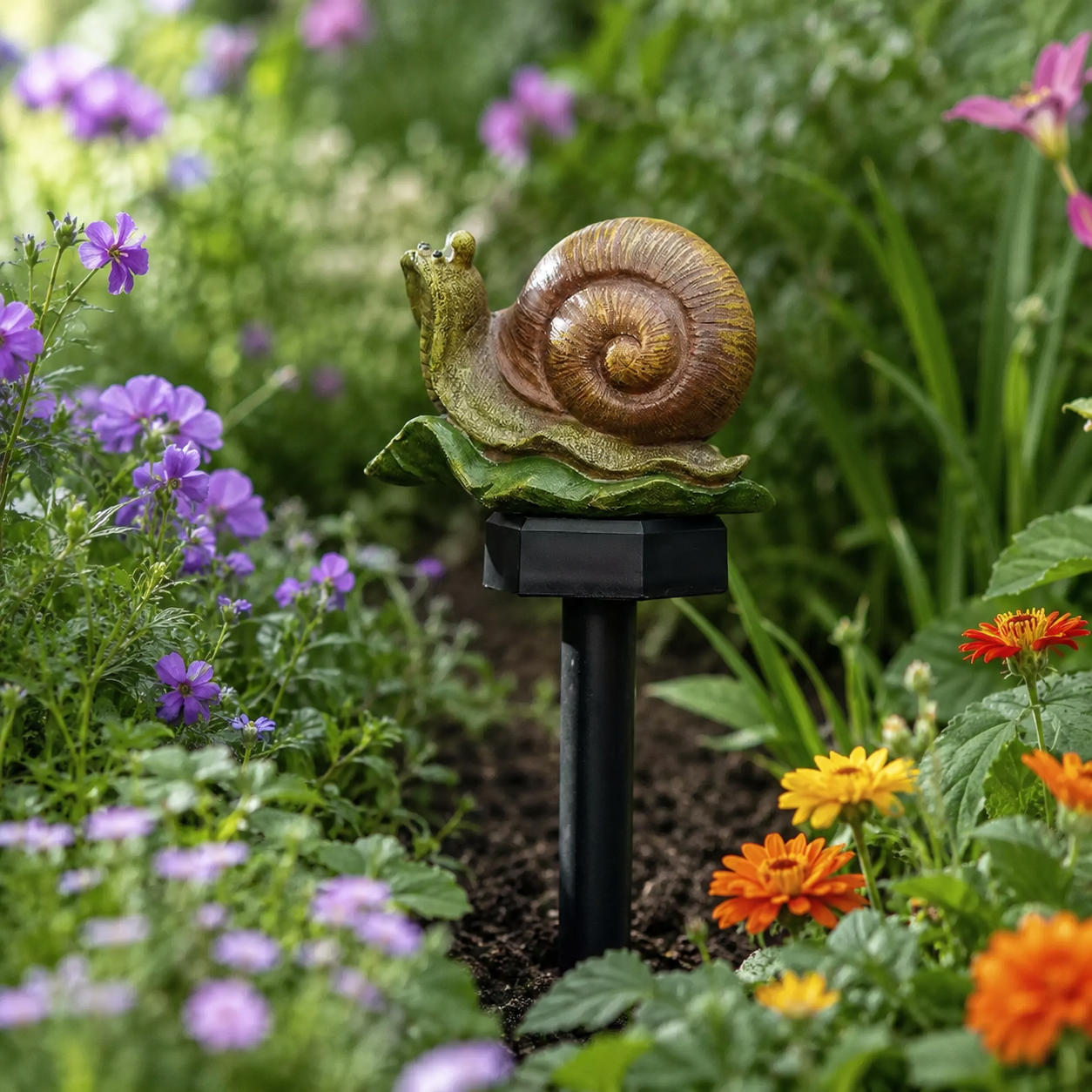Solar Snail Garden Stake Light（2-Pack）