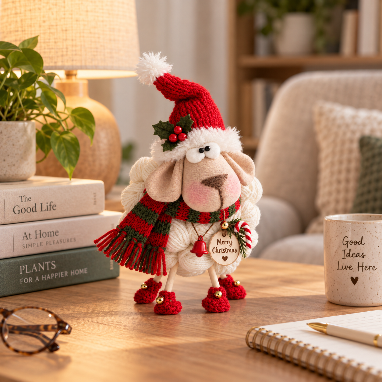 🎄Christmas Knitted Sheep Tabletop Decoration