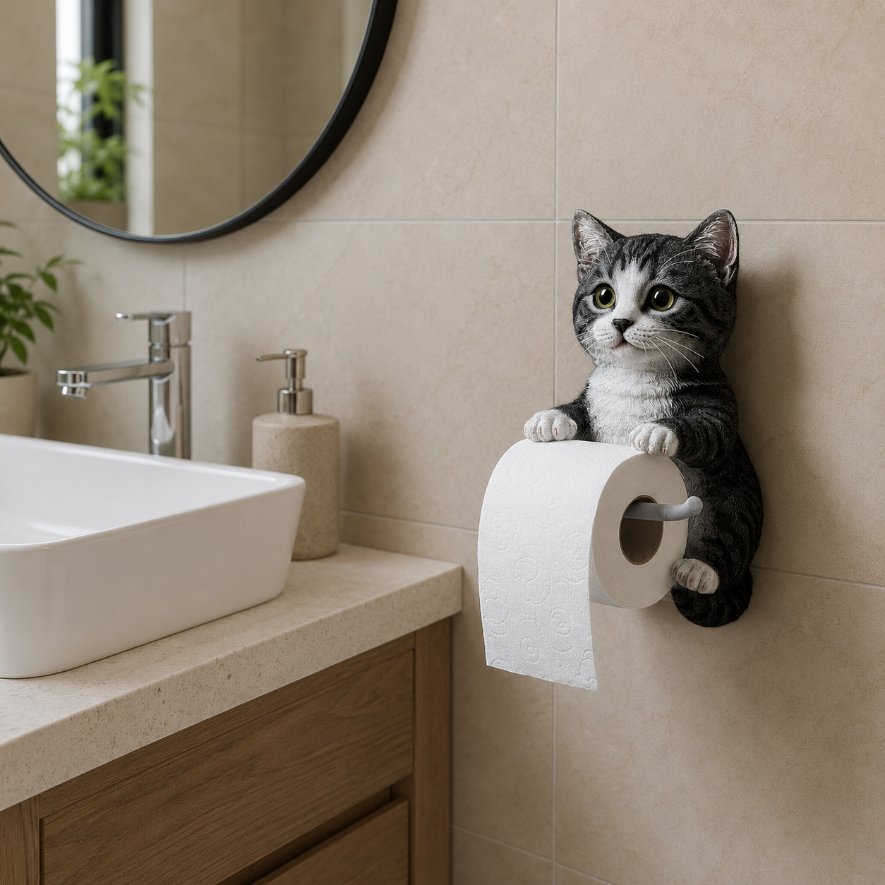 🐱 Make Your Bathroom Cuter