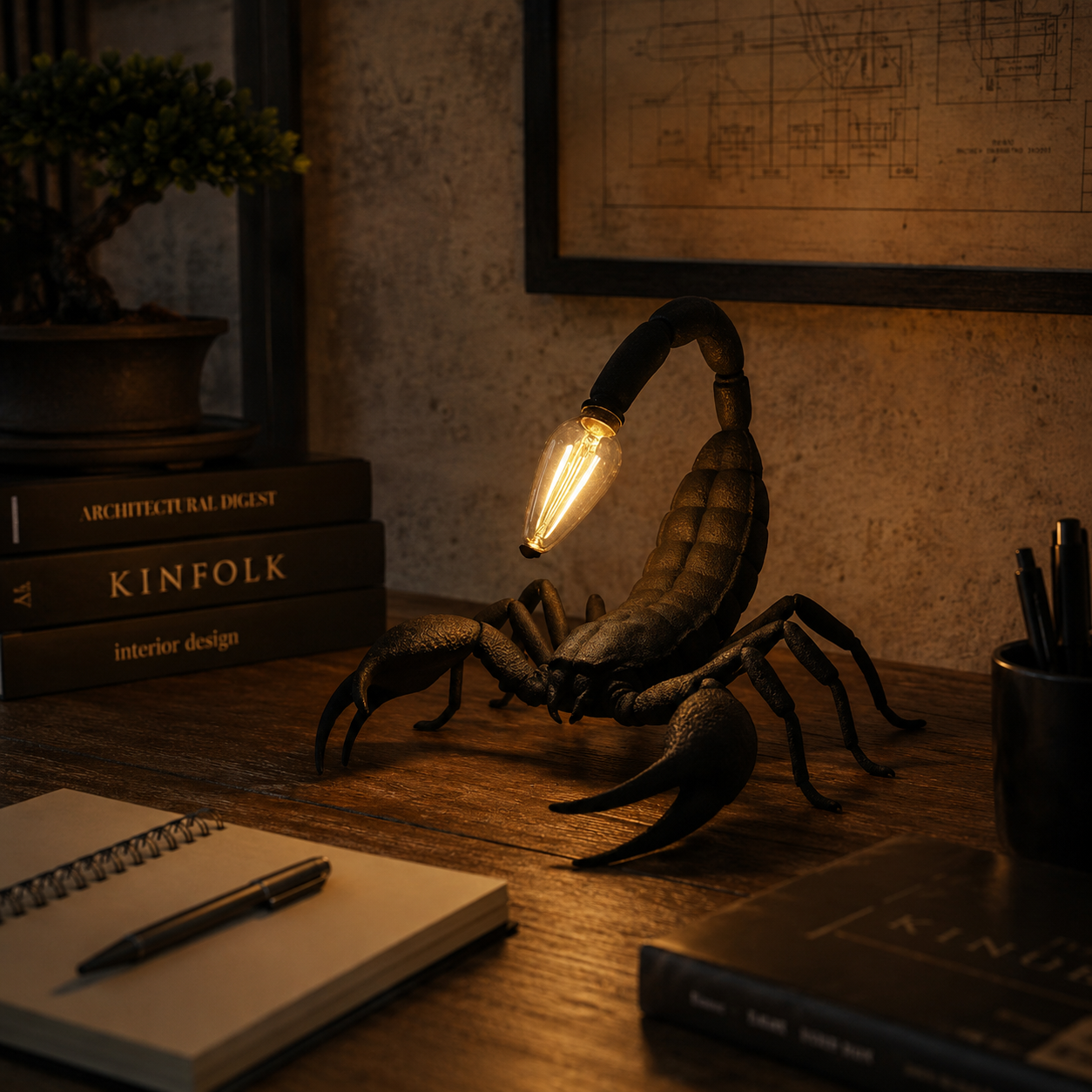 🦂 Scorpion Table Lamp