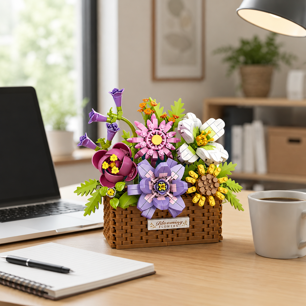 DIY Blooming Lego Flower Pot Décor – Creative Buildable Flower Arrangement