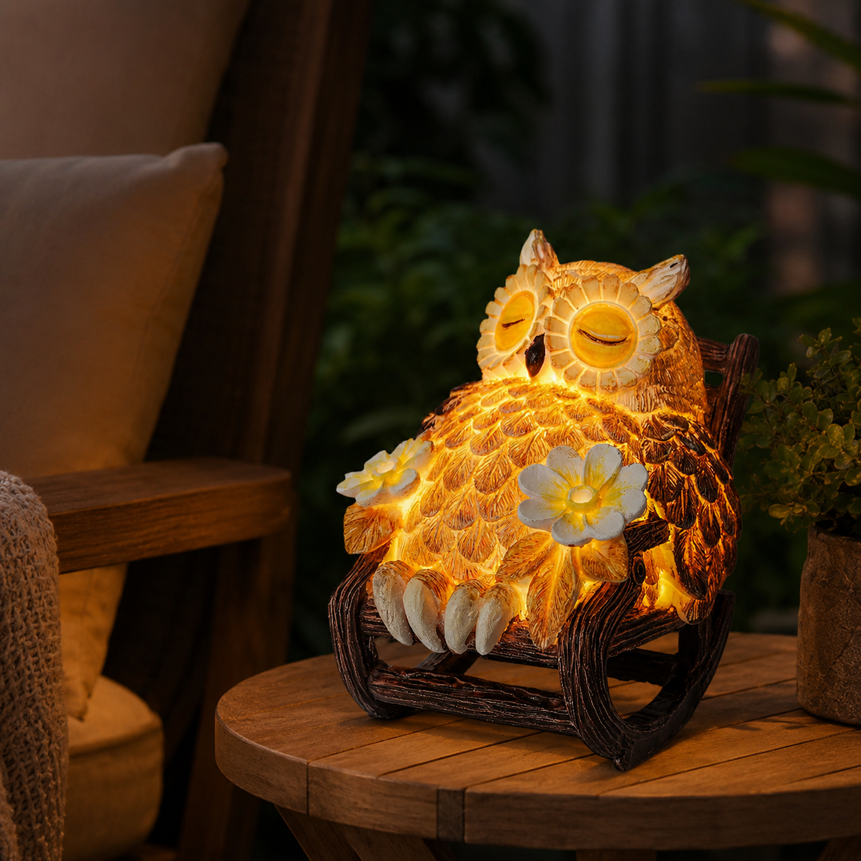 Warm Owl Glow 🦉