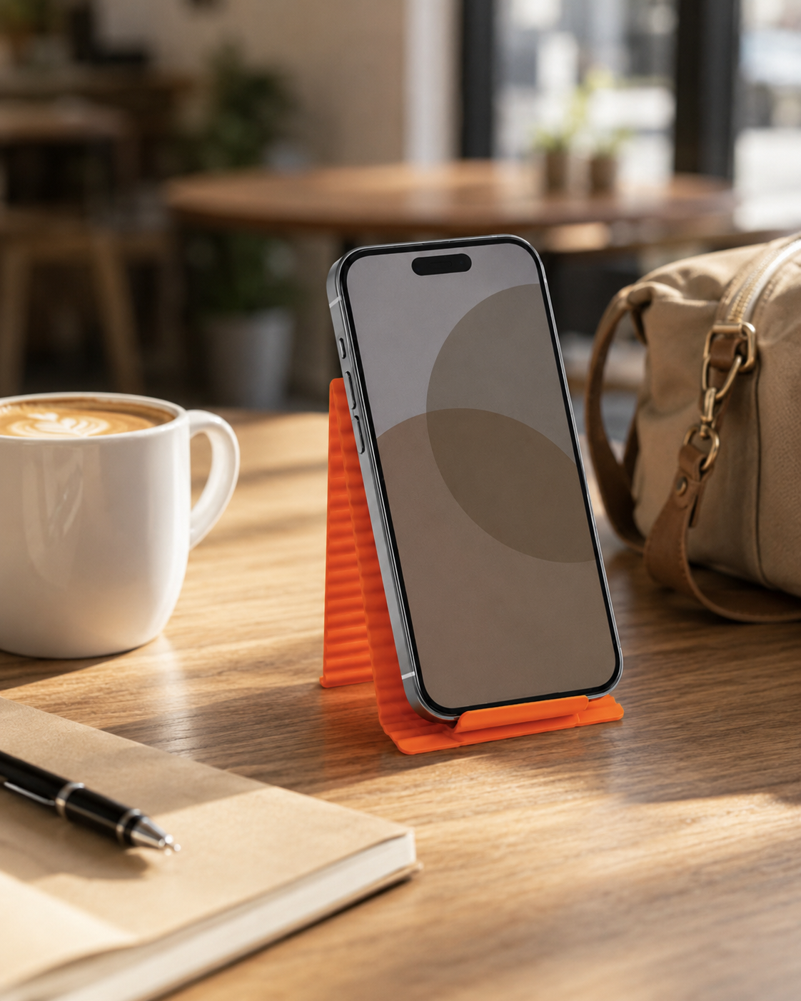 Portable Silicone Foldable Phone Stand