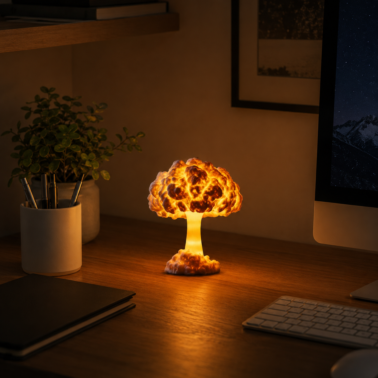 Mushroom Cloud Lamp 💥