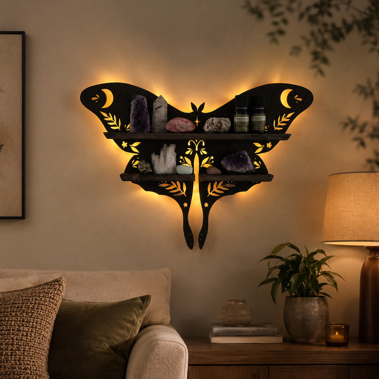 🦋 Butterfly Wall Shelf