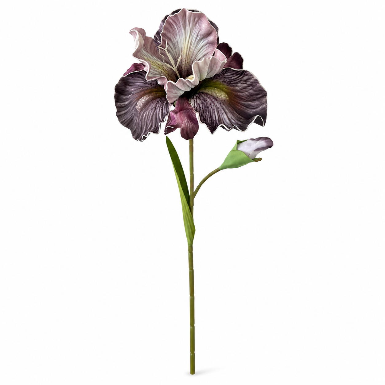 Artificial Iris Flowers｜Realistic Faux Iris Flower Stems for Home Decor
