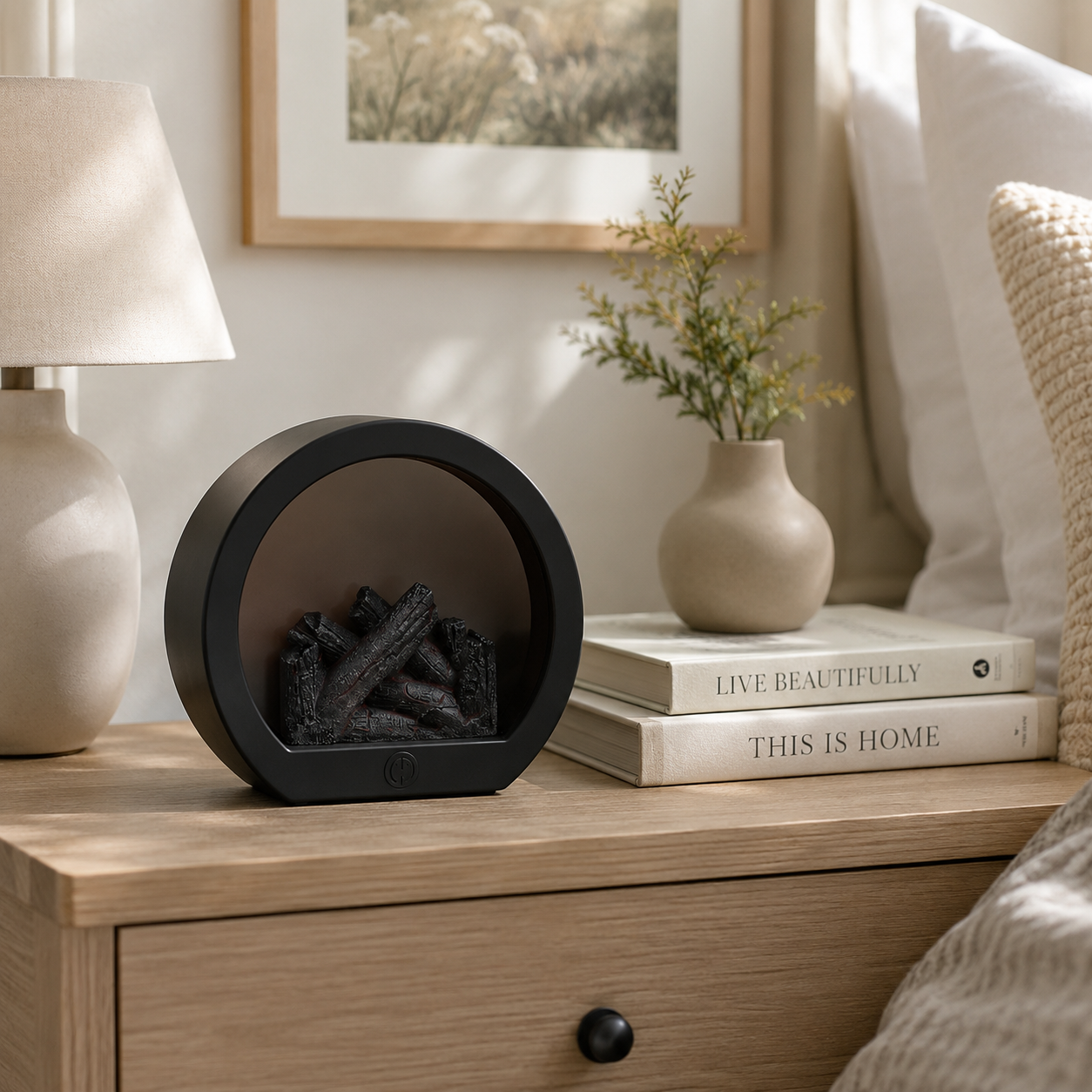 🔥 Fireplace Night Light for Home Decor ✨