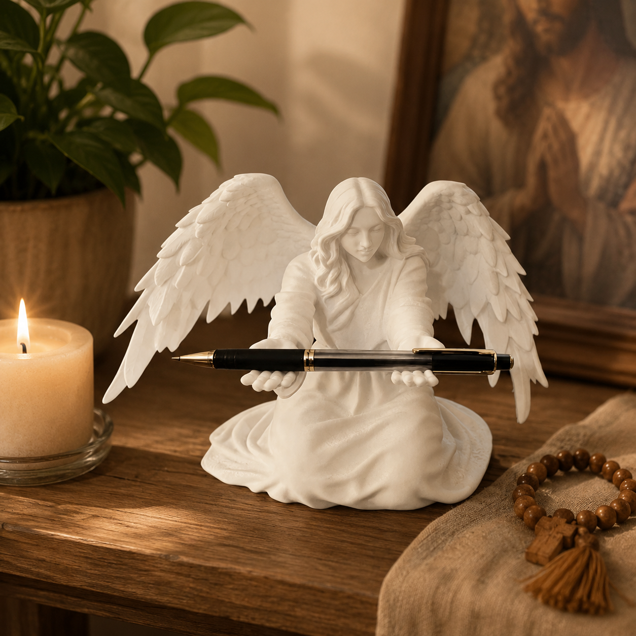 Guardian Angel Desk Decor 🤍