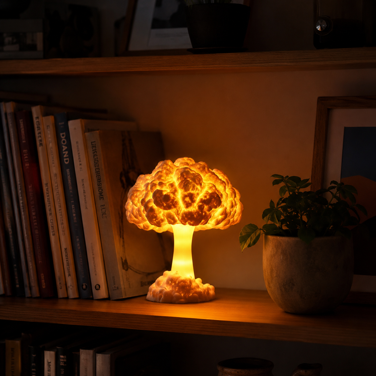 Mushroom Cloud Lamp 💥