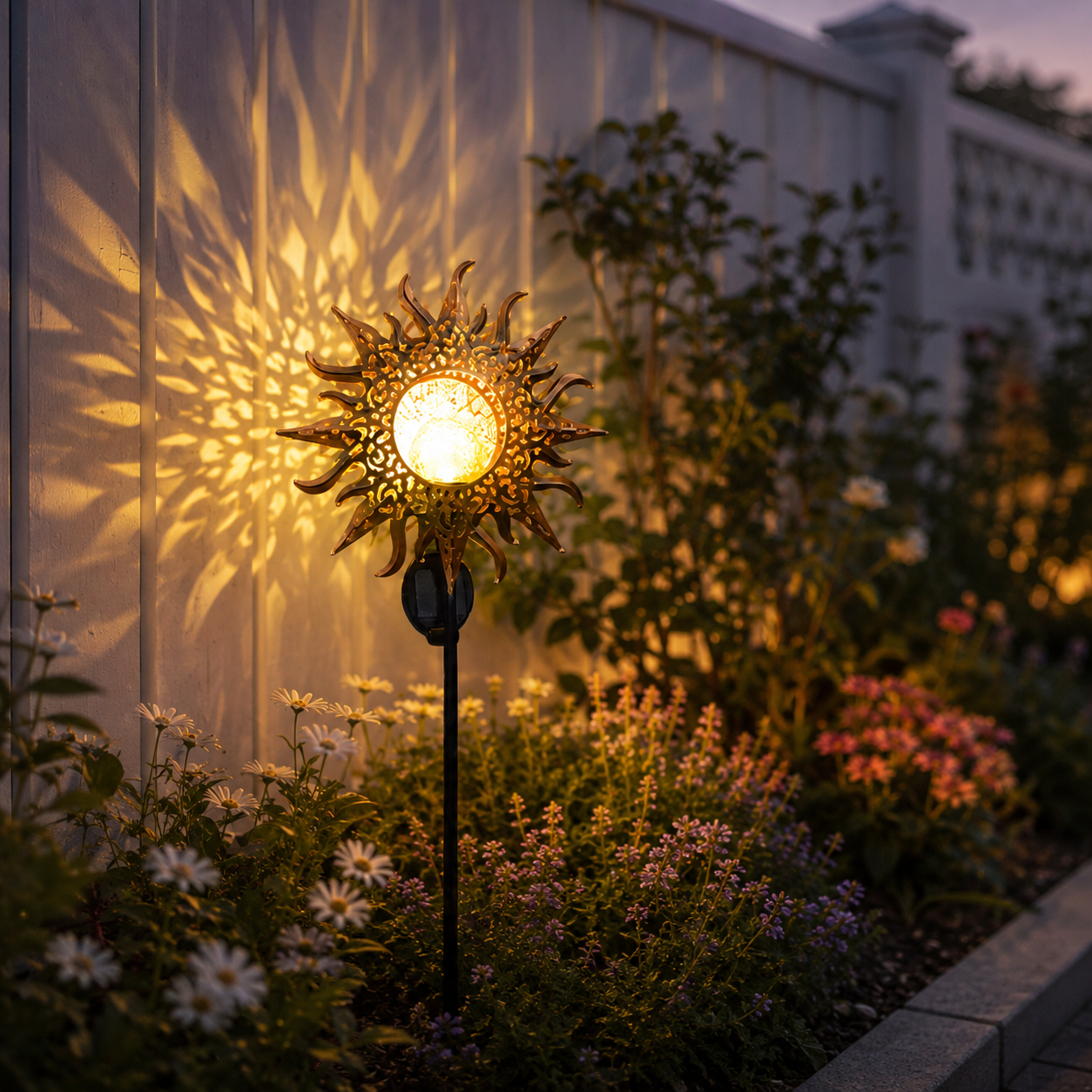 ☀️ Decorative Solar Sun Light