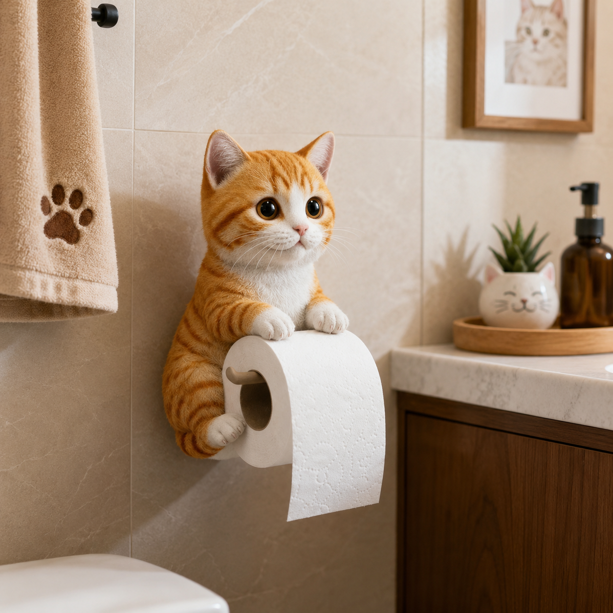 🐱 Make Your Bathroom Cuter