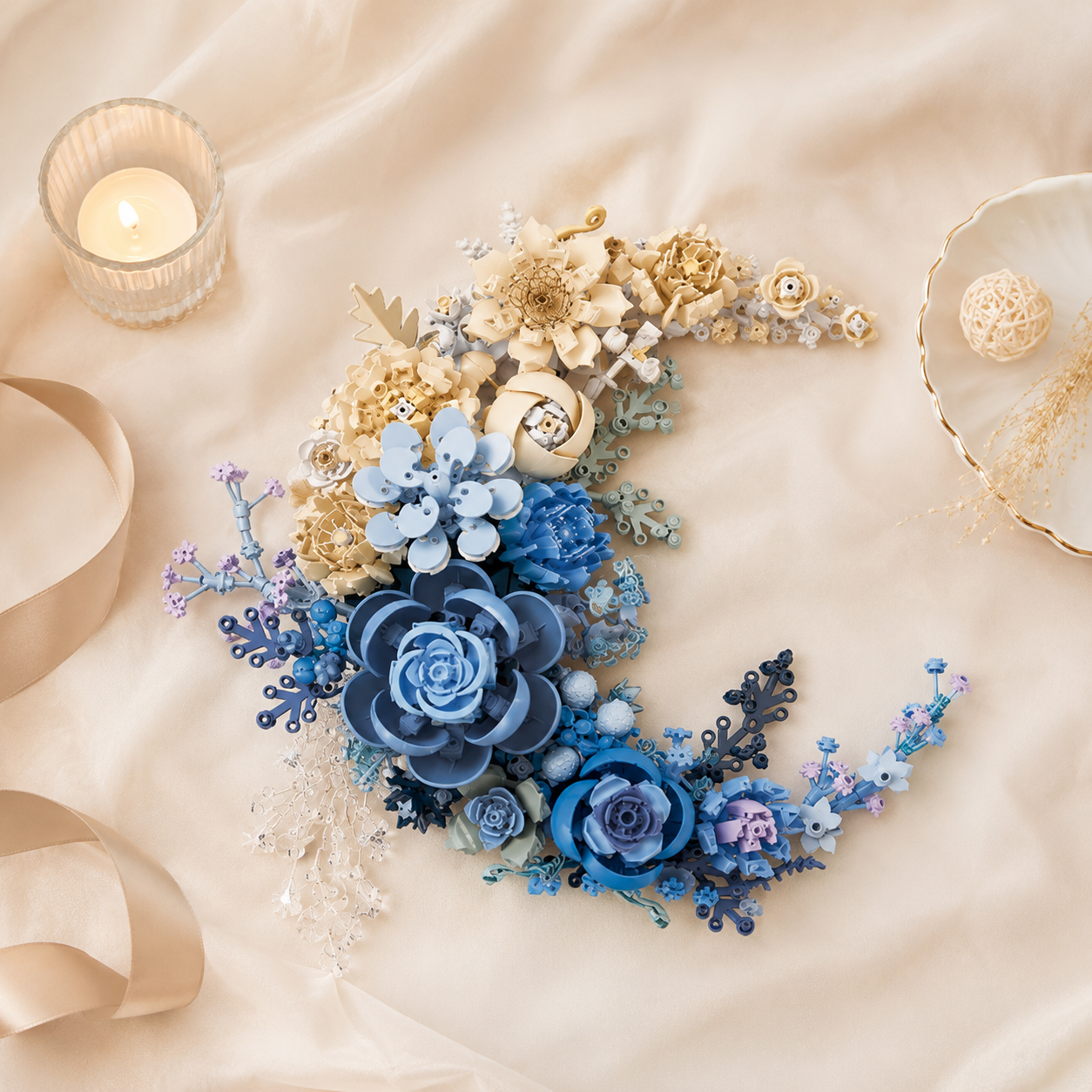 🌙 Moon Flower Building Set