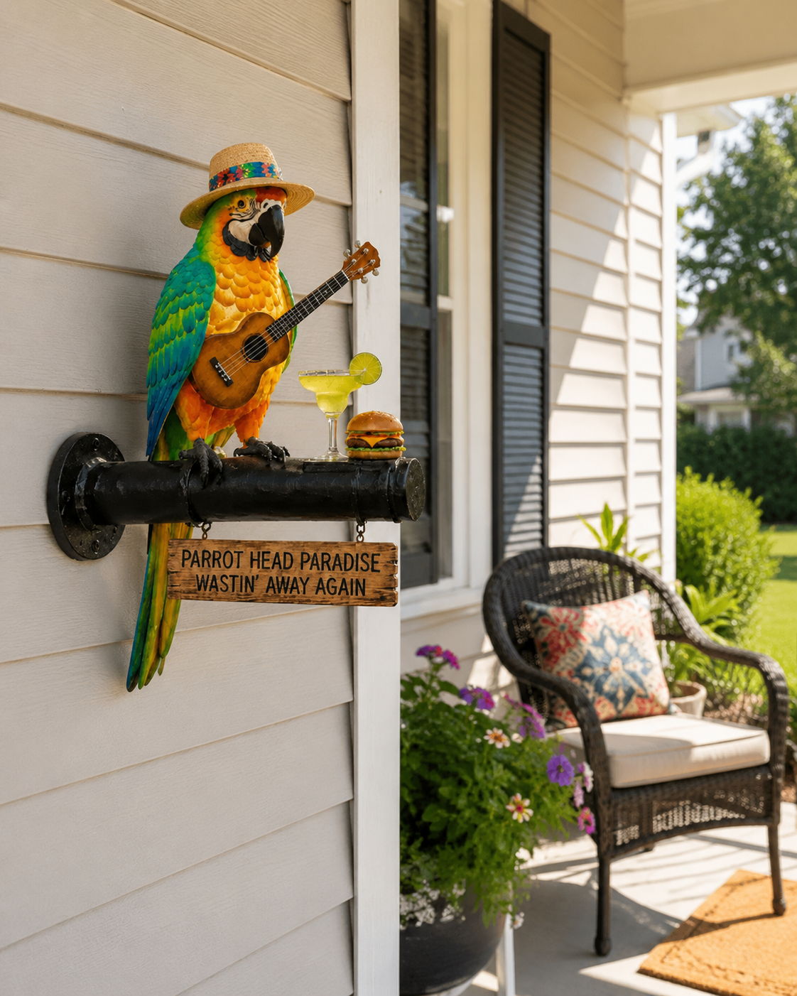 🦜 Tropical Parrot Decor