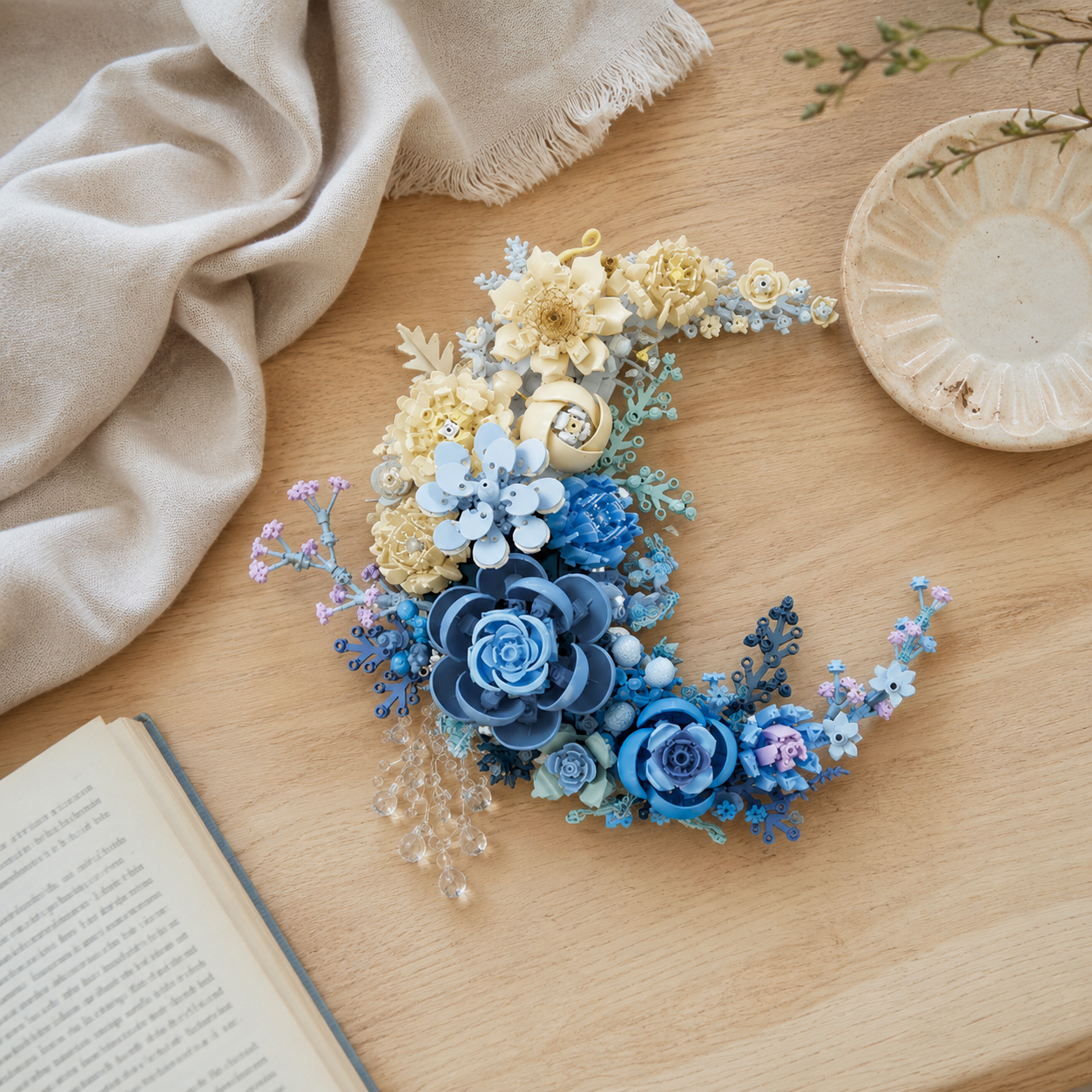 🌙 Moon Flower Building Set