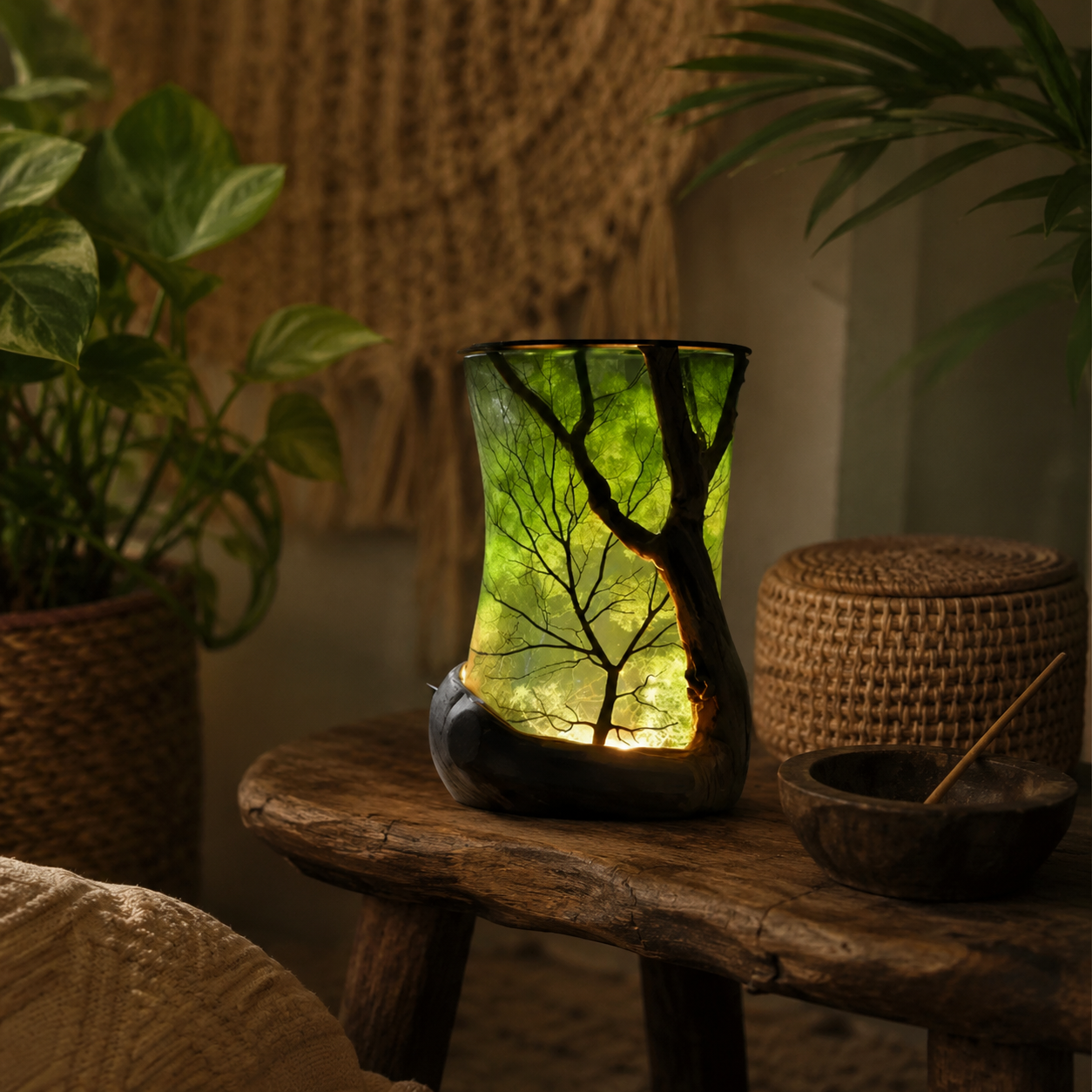 🌲 Cozy Forest Night Light