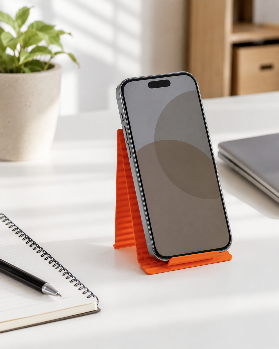 Portable Silicone Foldable Phone Stand
