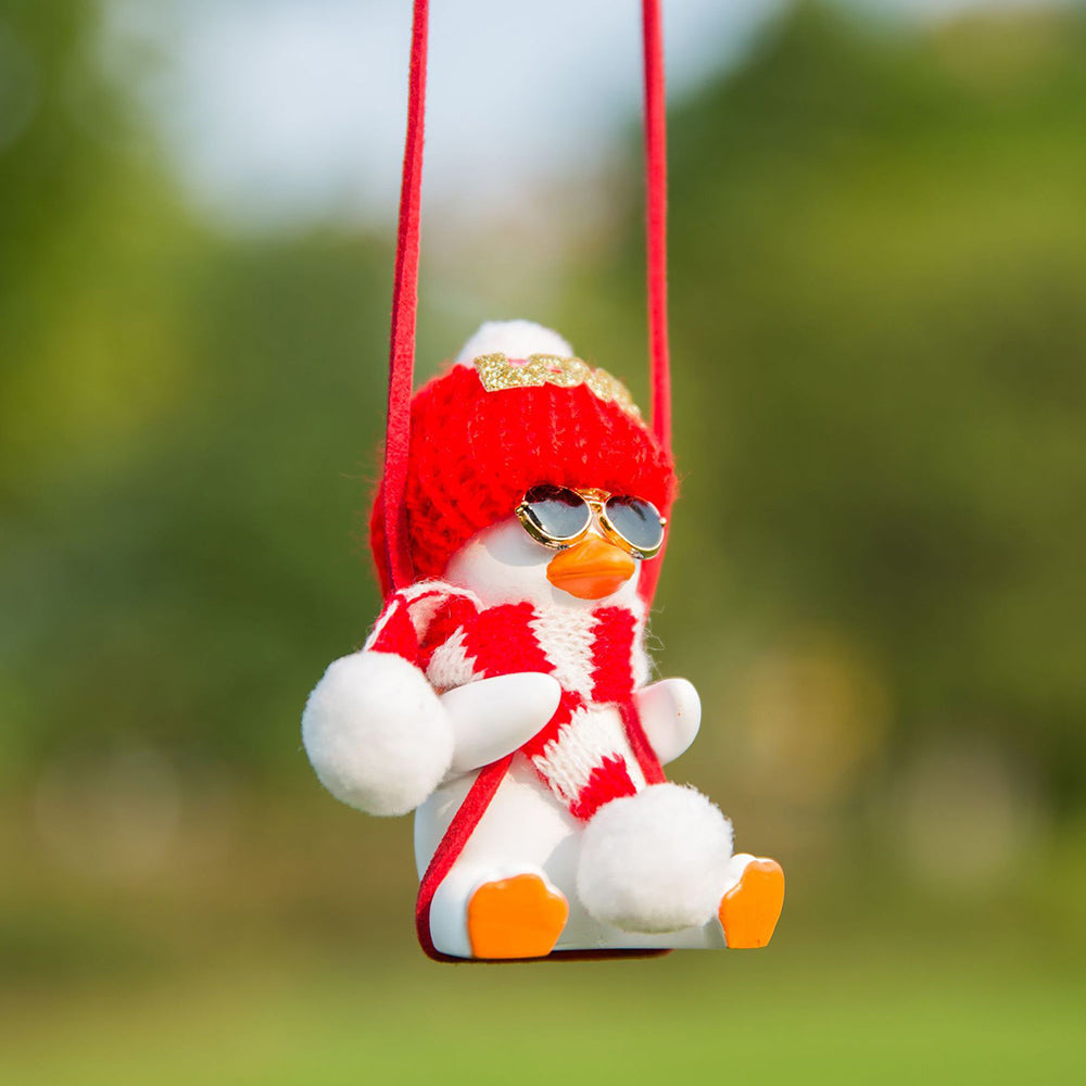 Adorable Duck Car Hanging Ornament