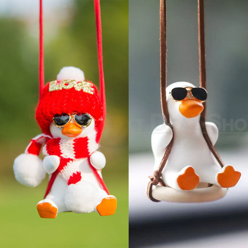 Adorable Duck Car Hanging Ornament